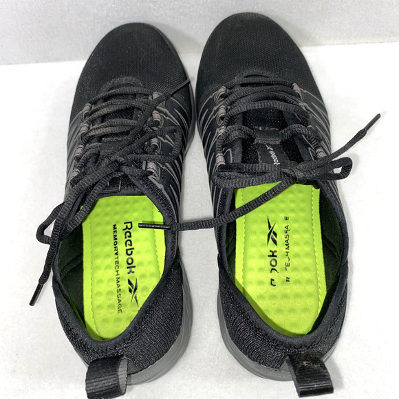 Reebok Astroride Work Shoes Mens Black 8 M Steel Toe Low Top Sneaker Safety‎ main image 7